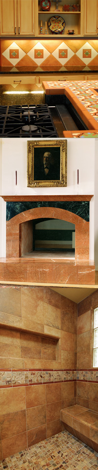image-tile entrance